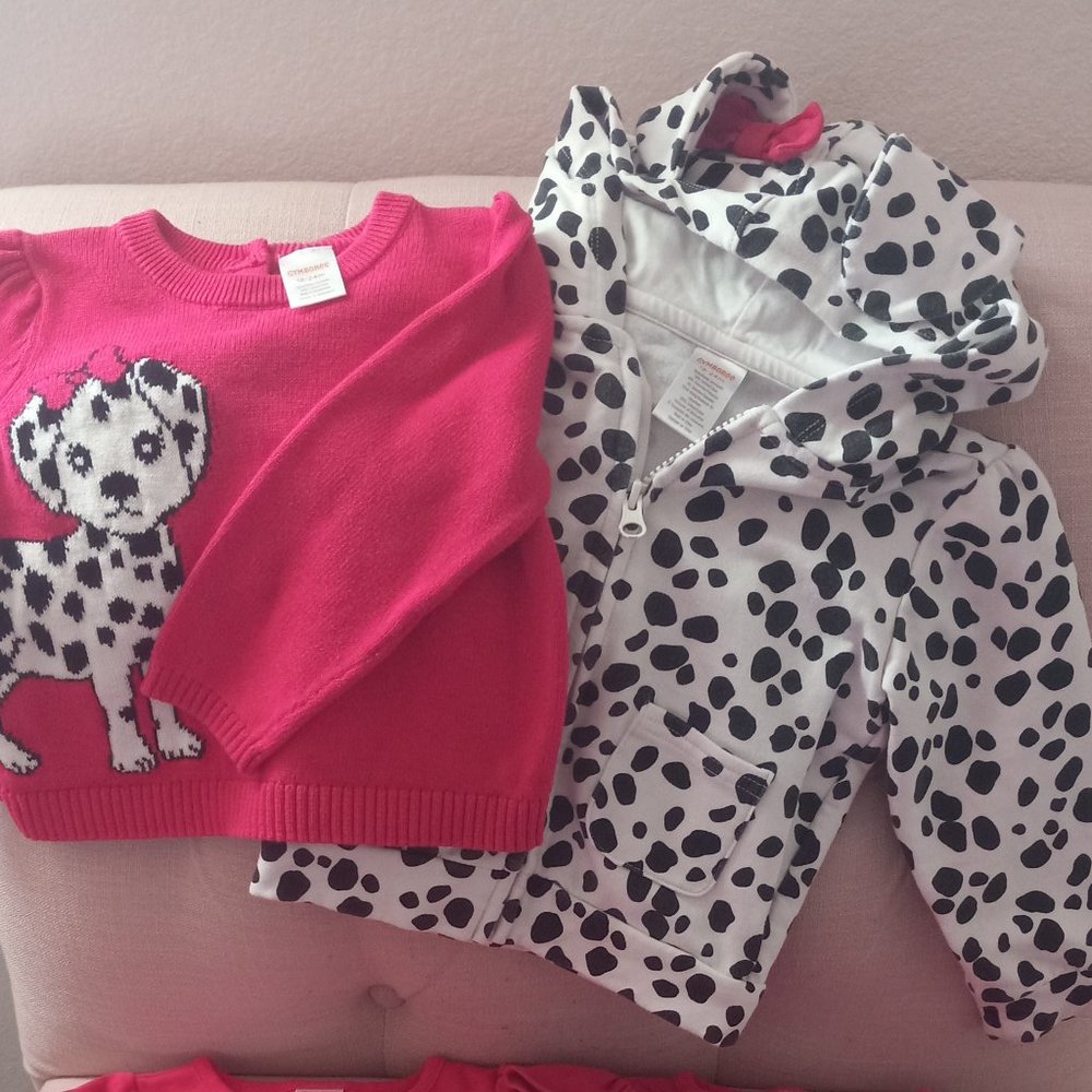 Gymboree Dalmation Toddler Outfits